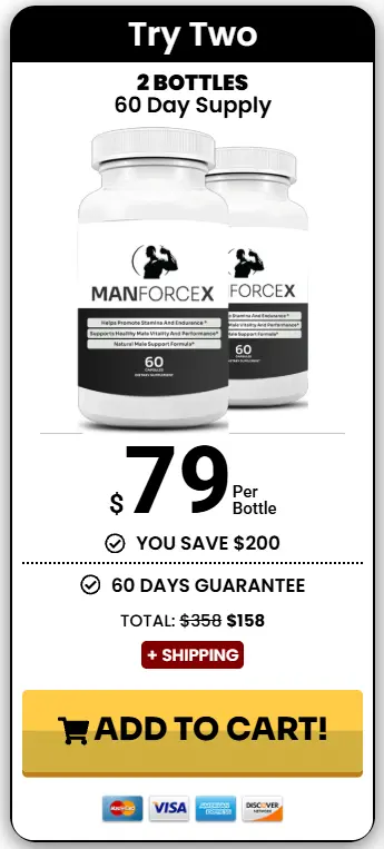 ManForceX  1 Bottle Price